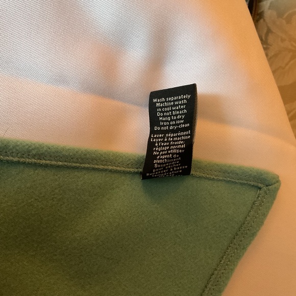 Jessica Light Aqua Stand Up Collar Jacket with Scarf Size 6 - Picture 16 of 16